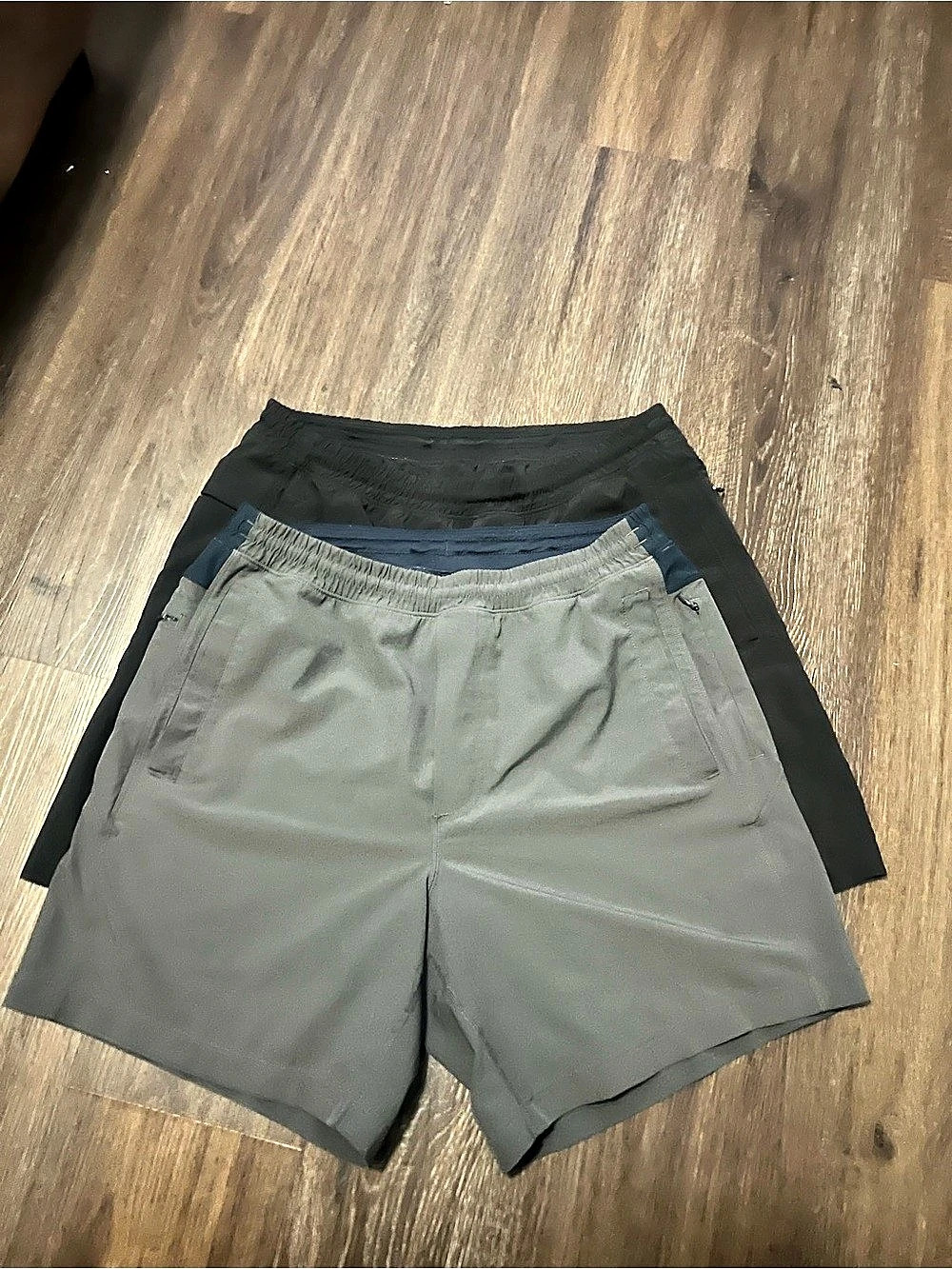 birddogs Men’s Athletic Shorts L Lined Drawstring Pockets Stretch Lot 2